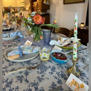 Hand Painted Candlesticks 🕯️- Carrots 🥕